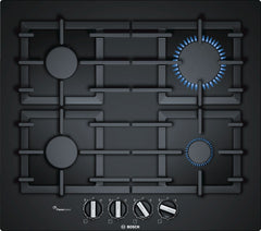 60cm Gas Hob With FlameSelect | Black | PPP6A6B90