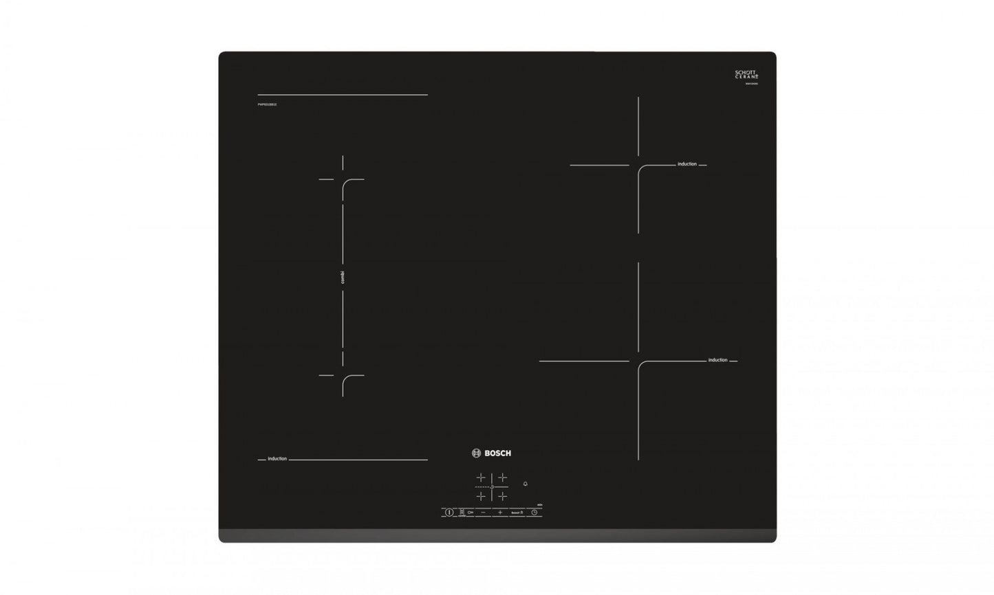60cm Induction Hob | PWP631BB1E | + 'FREE Induction Pan-Set Worth €129’