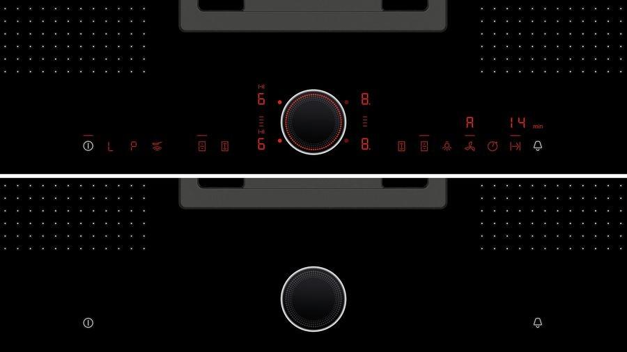 80cm FlexInduction Hob with Intg. Ventilation | T58TS6BN0 + *FREE Teppanyaki-Pan Worth €139*