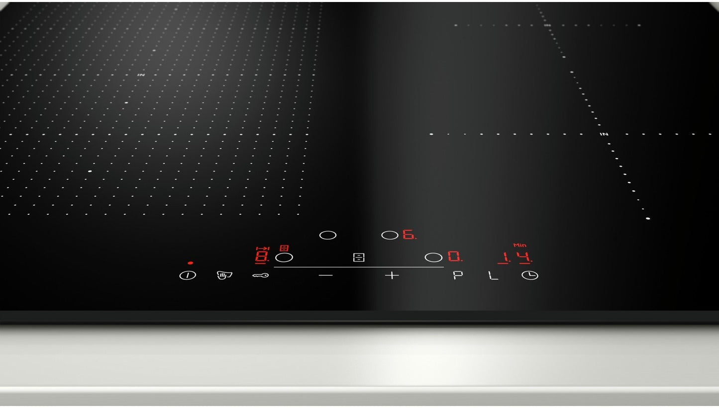 60cm FlexInduction Hob 4 Zone | T56FD50X0 + FREE Induction Pan-Set worth €129*