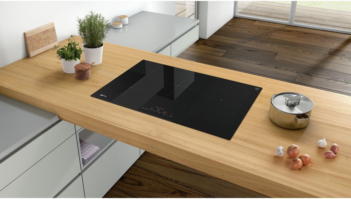 Placa de inducción Flex de 80 cm | T58FD20X0 + Juego de sartenes de inducción GRATIS por valor de 129 €*