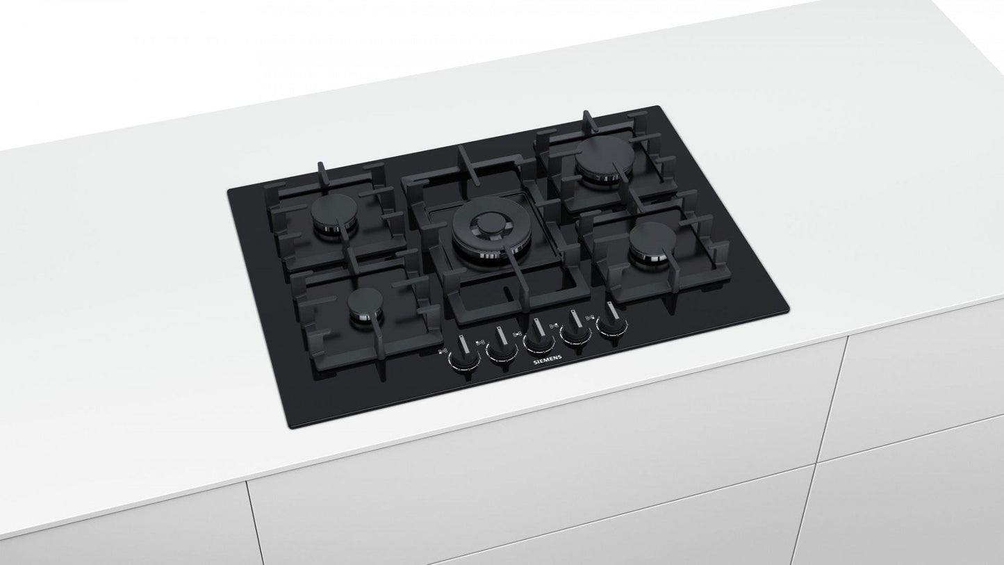 iQ500 75cm Tempered Glass 4kW WOK Gas Hob | EP7A6QB90