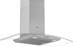 90cm Curved Glass Chimney Extractor Hood | DWA94BC50B