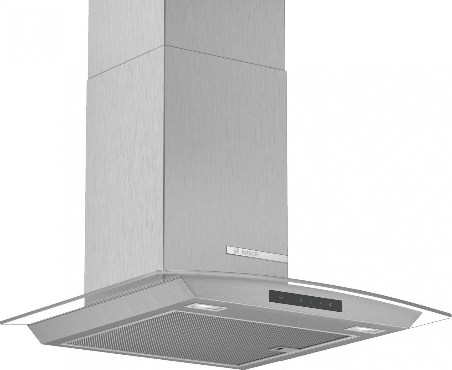60cm Curved Glass Chimney Extractor Hood | DWA66DM50B