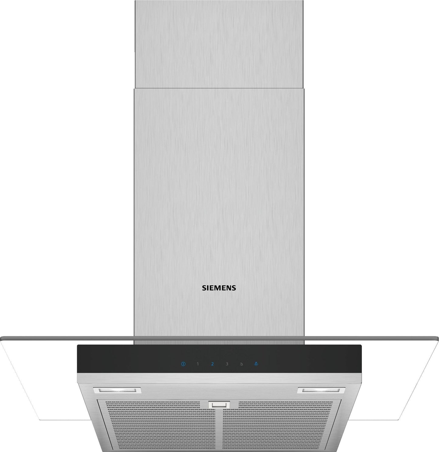 iQ300 60cm Straight Glass Design Chimney Hood | LC67GHM50B