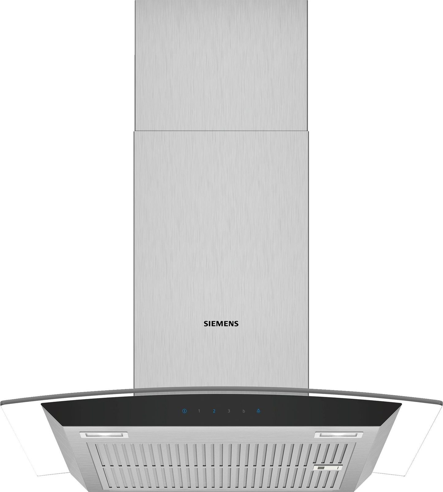 iQ300 60cm Curved Glass Design Chimney Hood | LC67AFM50B