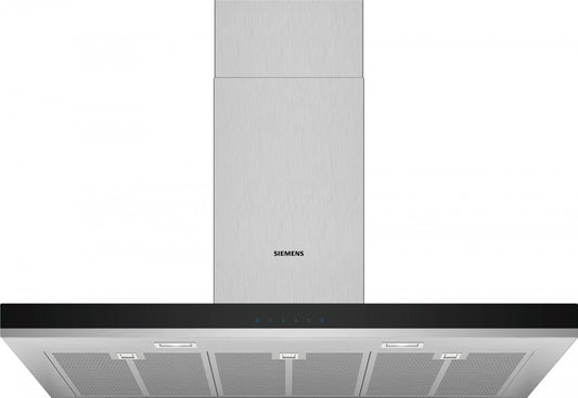 iQ300 90cm Box Design Chimney Extractor Hood | LC97BHM50B