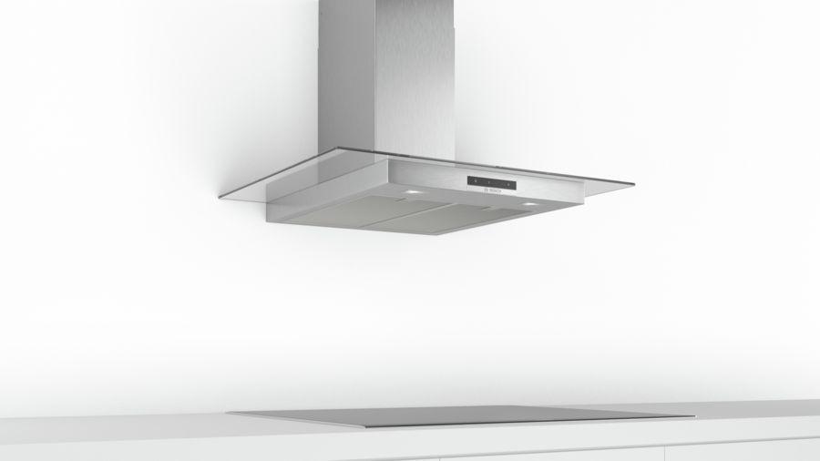 90cm Glass Chimney Extractor Hood | DWG96DM50B