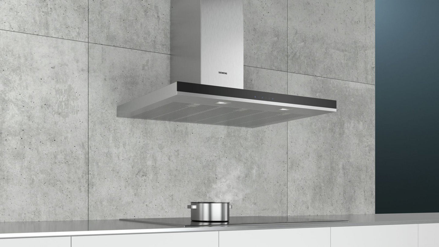 iQ300 90cm Box Design Chimney Extractor Hood | LC97BHM50B