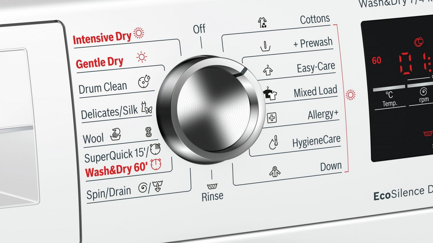 Washer Dryer, 7kg/4kg 1500rpm | WVG30462GB