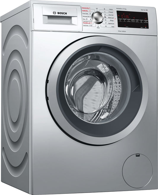 Washer Dryer, 7kg/4kg 1500rpm | Silver |  WVG3047SGB