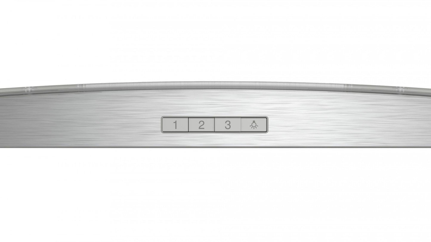 60cm Curved Glass Design Chimney Hood | D64ABC0N0B