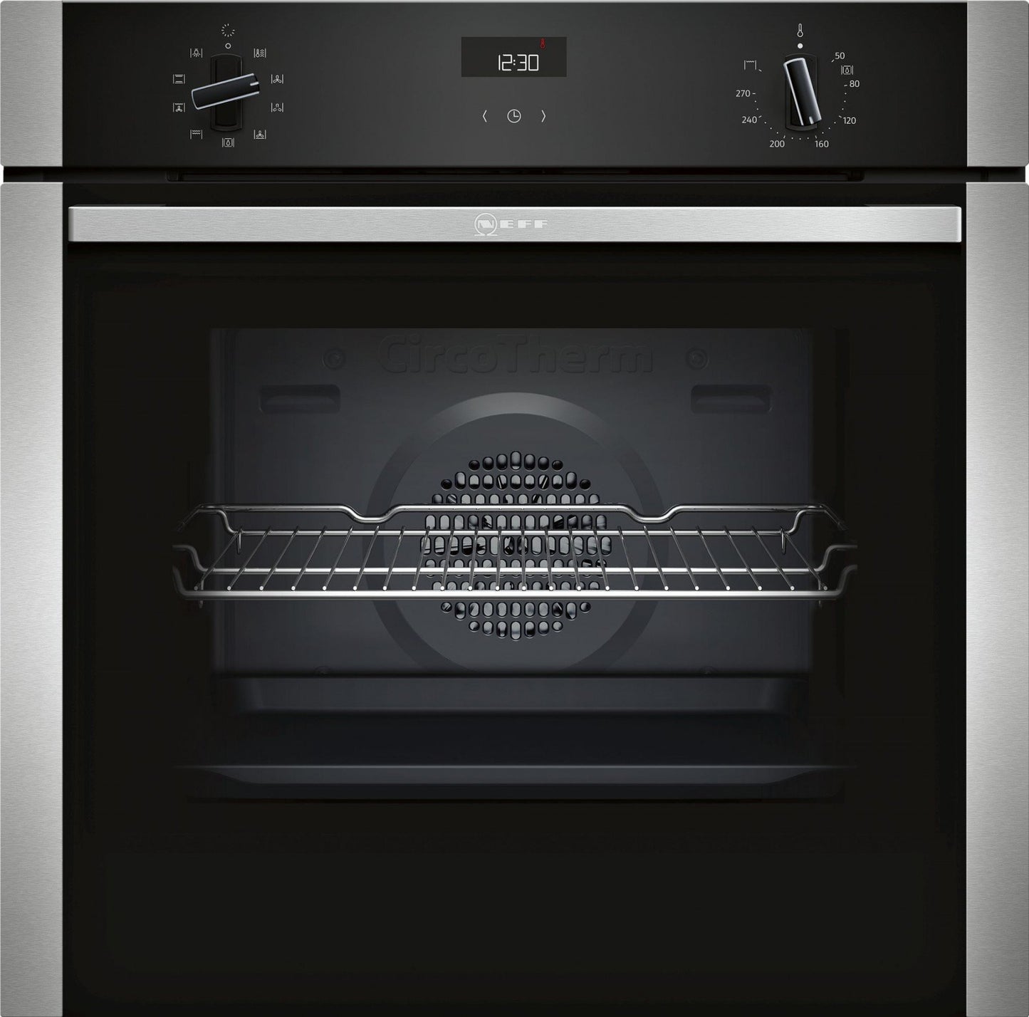 Built-in Single Oven with CircoTherm in Stainless Steel | B1ACE4HN0B