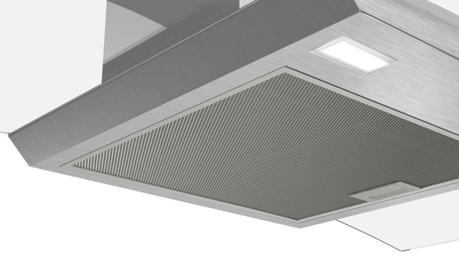 90cm Curved Glass Chimney Extractor Hood | DWA94BC50B