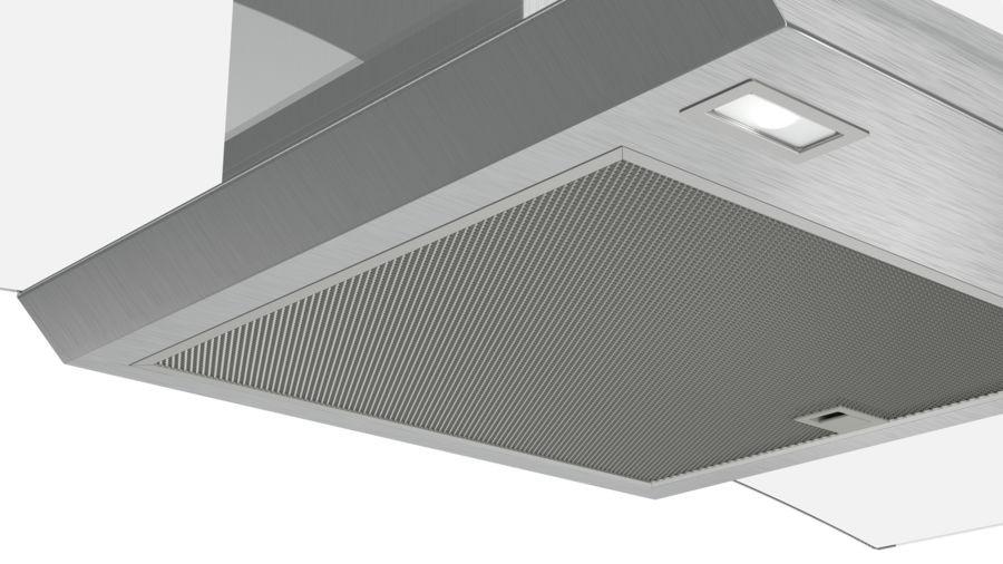 90cm Curved Glass Chimney Extractor Hood | DWA96DM50B