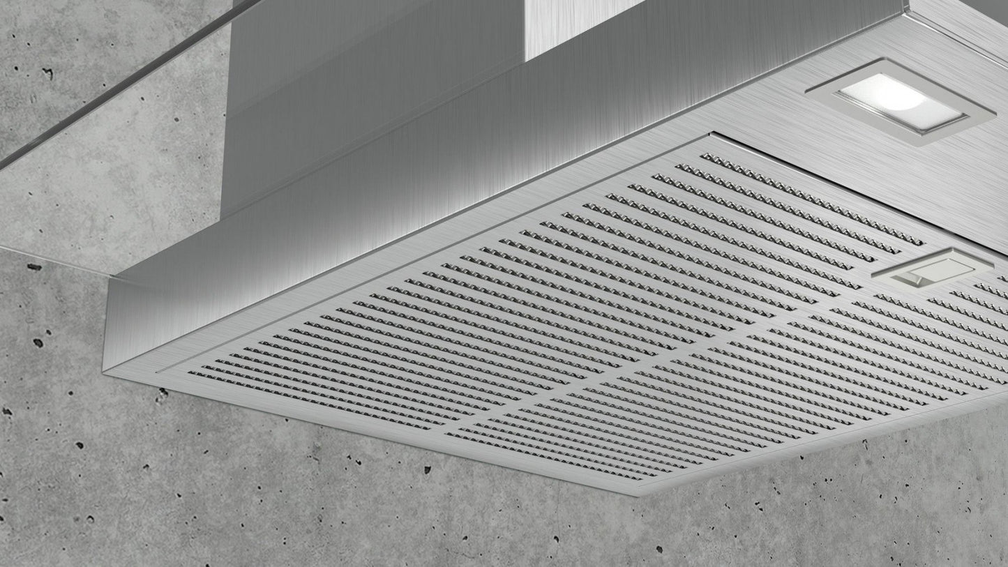 iQ300 60cm Straight Glass Design Chimney Hood | LC67GHM50B