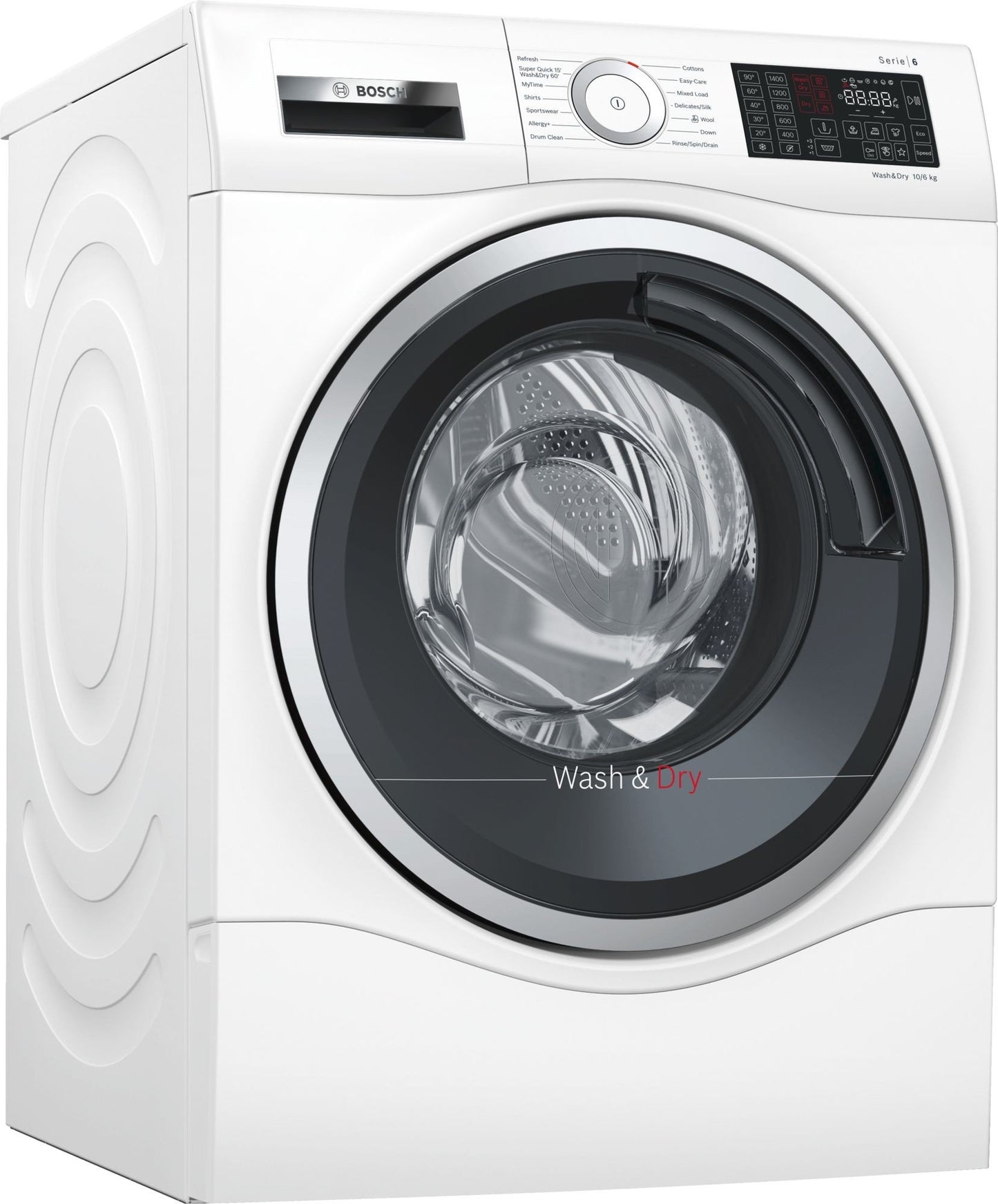 Washer Dryer, 10kg/6kg 1400rpm | WDU28560GB