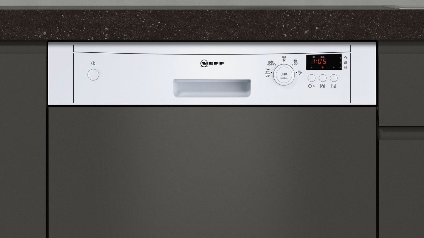 Semi-Integrated Dishwasher, 12 Places with VarioSpeed+ | S41E50W1GB
