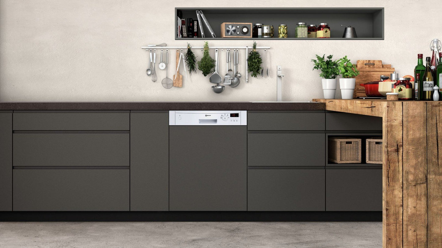 Semi-Integrated Dishwasher, 12 Places with VarioSpeed+ | S41E50W1GB