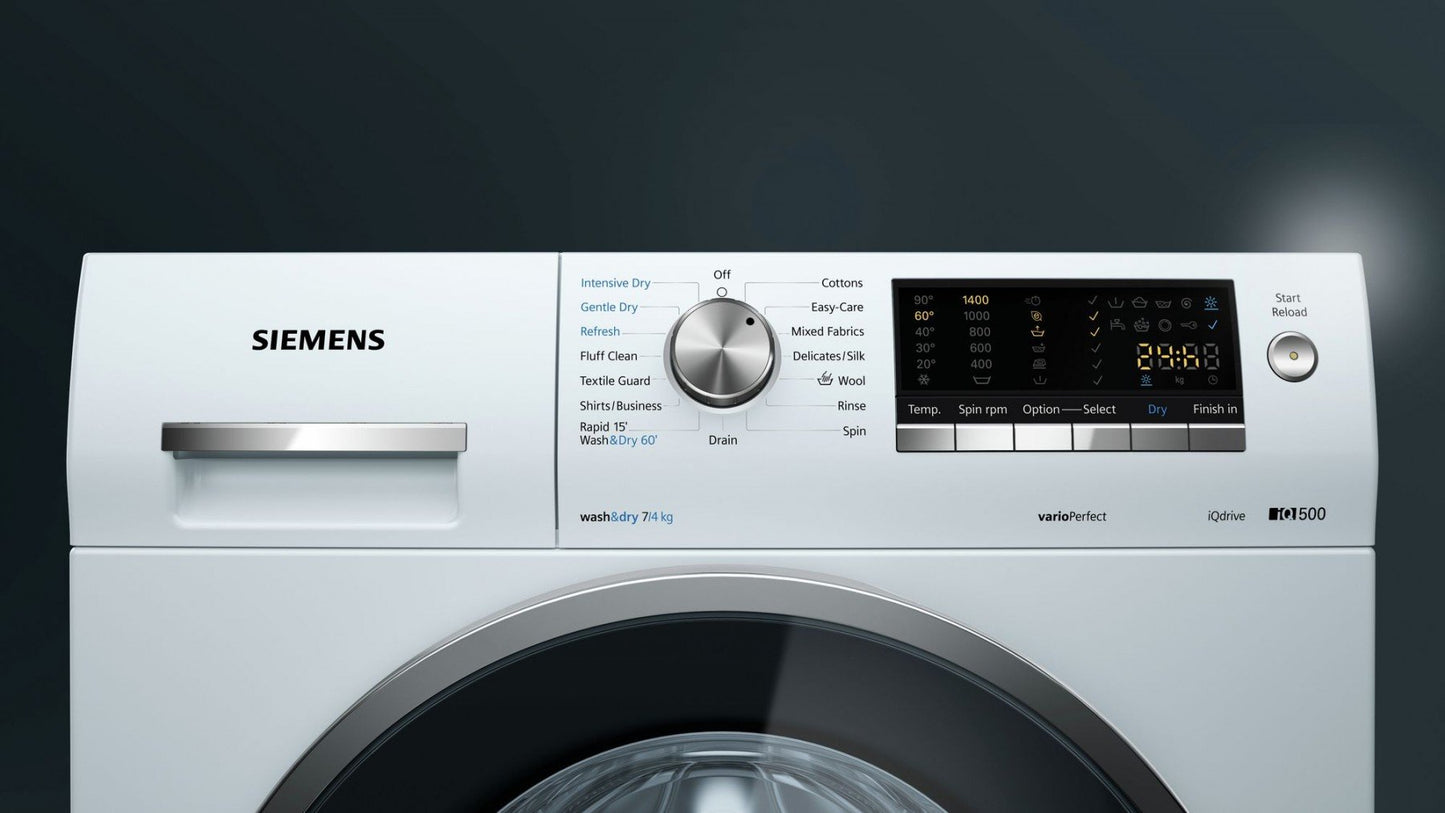 iQ500 Washer Dryer, 7kG/4kG, 1400rpm | WD14H422GB