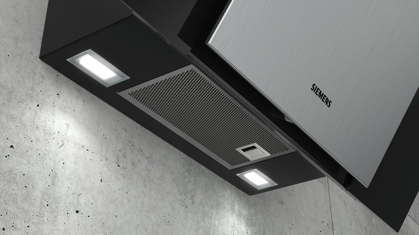 iQ300 80cm Angled Glass Design Chimney Hood | LC87KBM60B