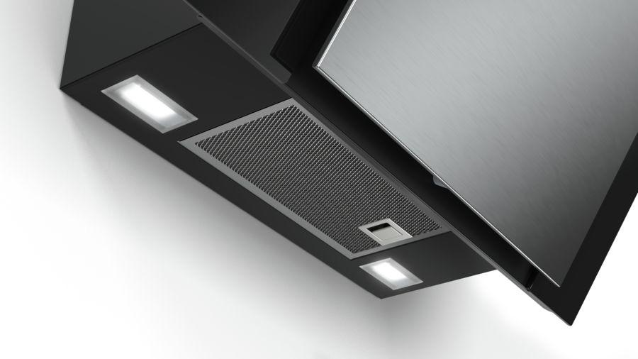 60cm Angled Glass Design Extractor Hood | DWK67BM60B