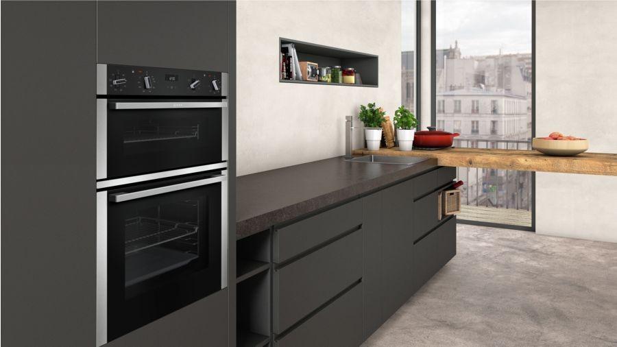Built-In Double Oven, CircoTherm | Black | U1ACE2HN0B
