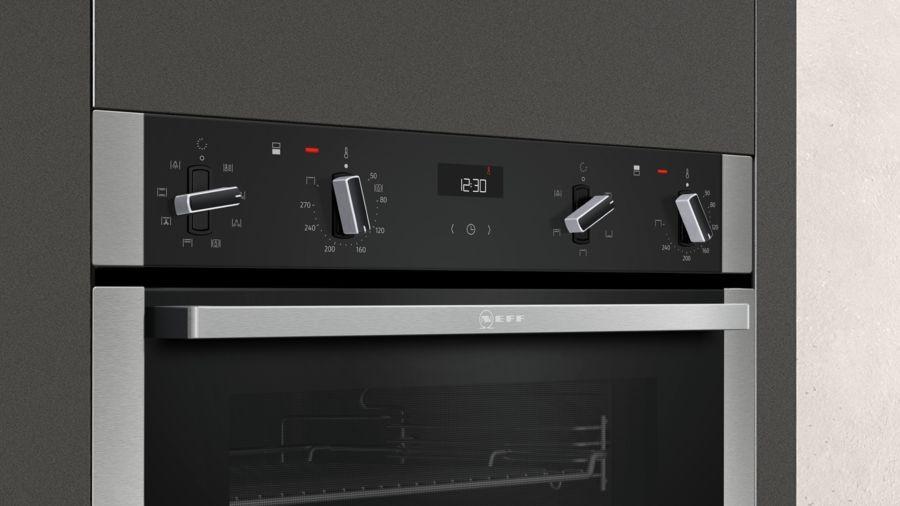 Built-In Double Oven, CircoTherm | Black | U1ACE2HN0B