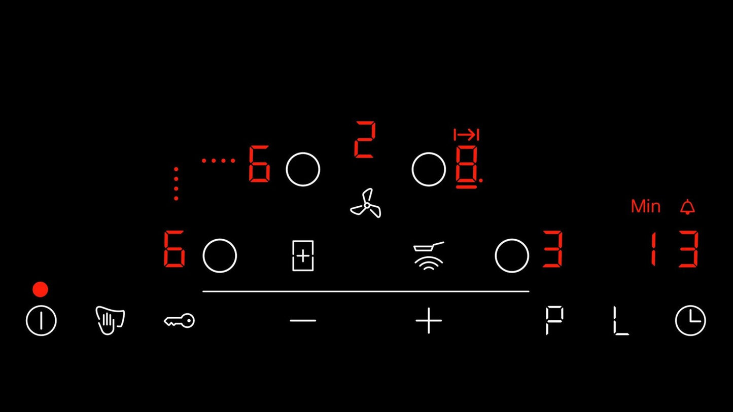 Plaque de cuisson à ventilation FlexInduction de 80 cm | T48TD1BN0 + Poêle à induction OFFERTE d'une valeur de 129€* 