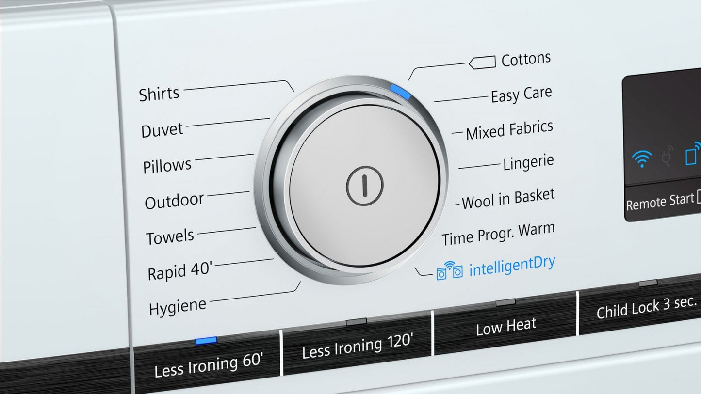 iQ500 Heat Pump Tumble Dryer, 9KG | WT48XRH9GB