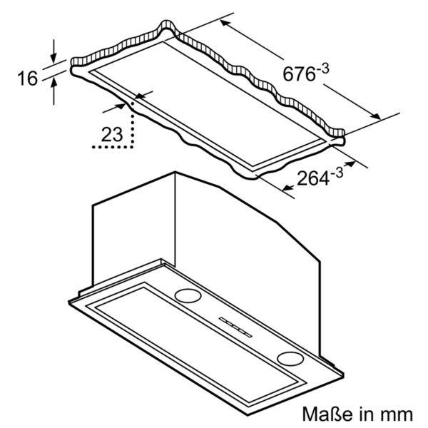 70cm Canopy Hood | D57ML67N1B