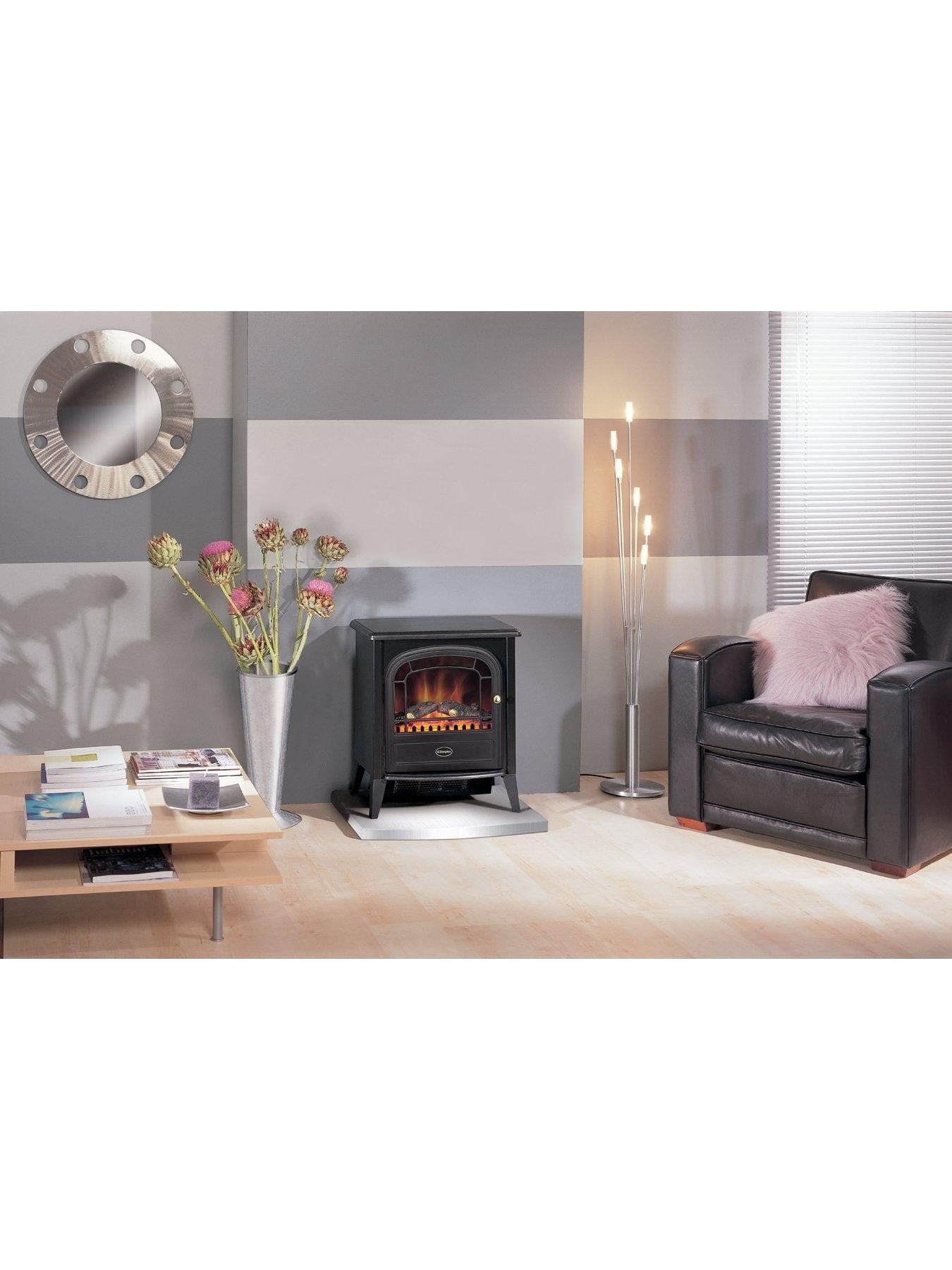 Optiflame Log Effect Electric Stove 2kW | CLB20E