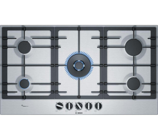 90cm Gas Hob | Stainless steel | PCR9A5B90