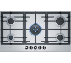 90cm Gas Hob | Stainless steel | PCR9A5B90