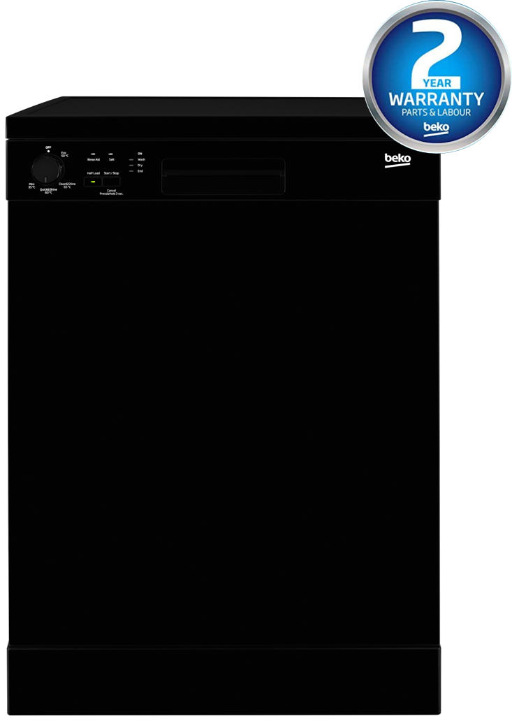 13 Place Dishwasher, A+ Rated in Black | DFN05310B | More Colour Options