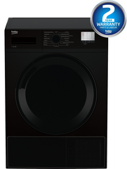7KG Condenser Tumble Dryer in Black | DTLCE70051B | More Colour Options