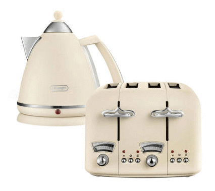 Ensemble bouilloire et grille-pain Argento Flora | Plus de couleurs disponibles | KBX3016.AZ &amp; CT04.AZ