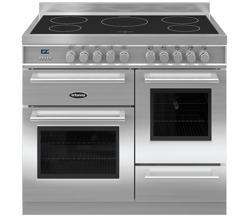100cm Range Cooker, TWIN Q LINE, 5 Zones | Stainless Steel | RC-10TI-QL-SS