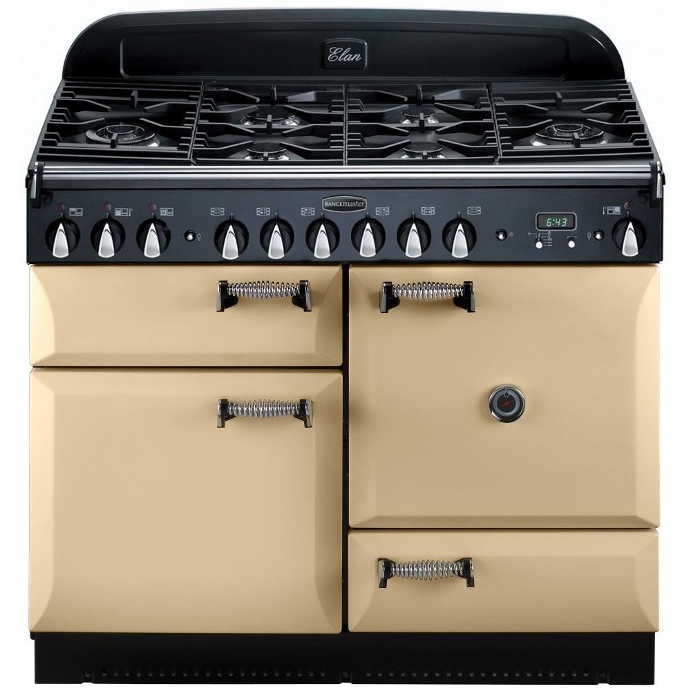 ELAN 110cm Dual Fuel  Range Cooker | Cream | ELAS110DFFCR