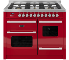 110cm Range Cooker, XG DELPHI, 6 Burners | Red | RC-11XGG-DE-RED