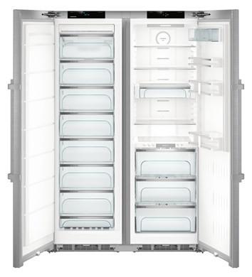 Premium Side By Side Fridge Freezer, 635L, A+++ | SBSes 8663