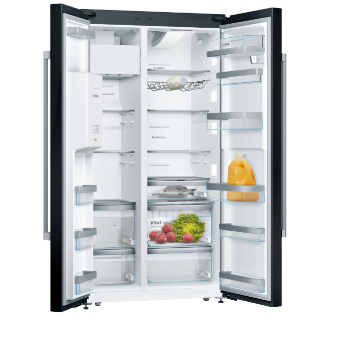 Side by Side Fridge Freezer (H)177.8cm | Black | KAD92HBFP