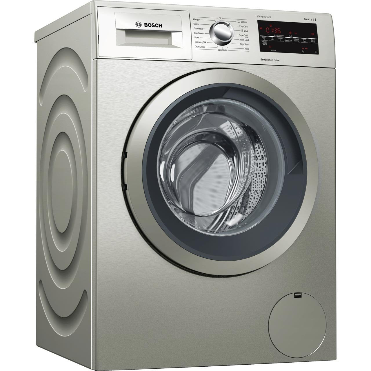 Washing Machine, 8KG, 1400rpm | Silver | WAT2840SGB