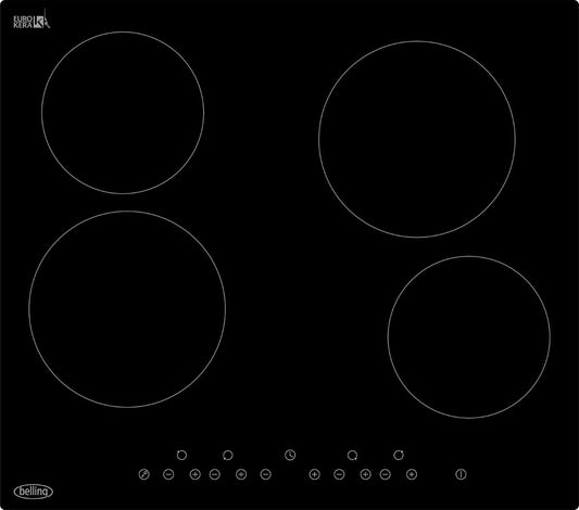 60cm Built-In Ceramic Hob Frameless | BCH60T