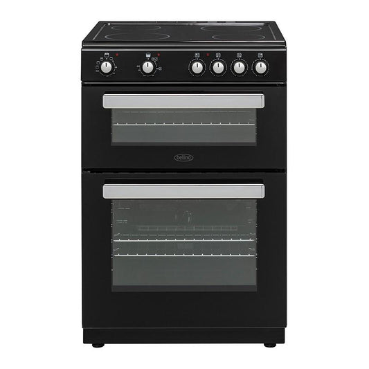 60cm 'Cookcentre' Double Oven Cooker | Black | BFSE60DOPBLK