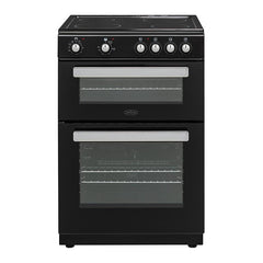 60cm 'Cookcentre' Double Oven Cooker | Black | BFSE60DOPBLK