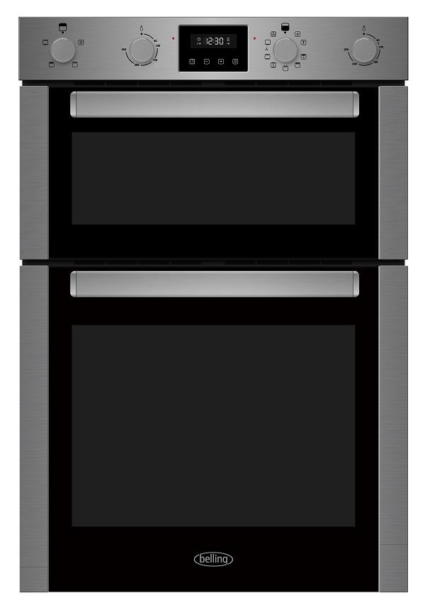 Double Oven with Grill | Stainless Steel | BI909MFSTA