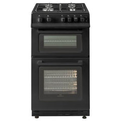 60cm Twin Cavity LPG Gas Cooker | Black | FSG60TCBLKLPG