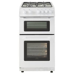 50cm Twin Cavity LPG Gas Cooker | White | FSG50TCWHLPG