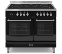 100cm Range Cooker, TWIN Q LINE, 5 Zones | Black | RC-10TI-QL-K